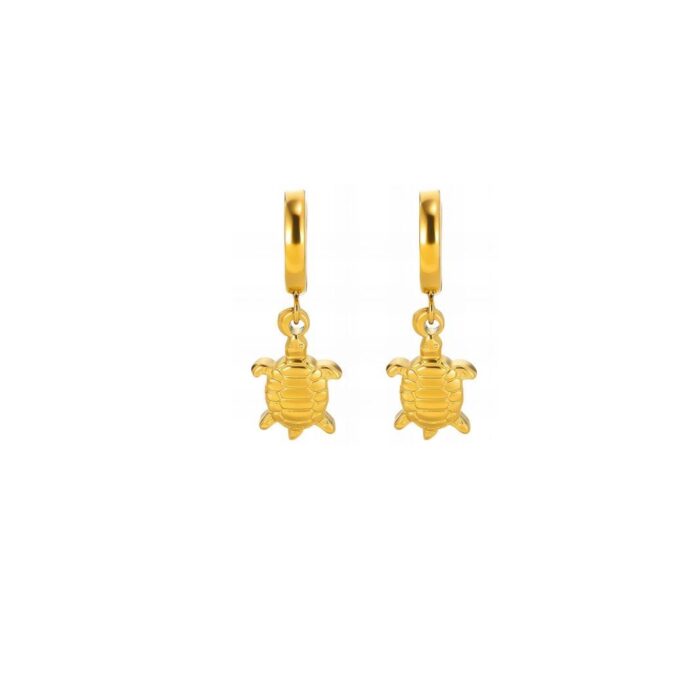 Earring platted 18k gold 006