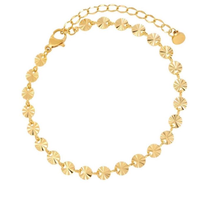 Bracelet platted 18k gold 013