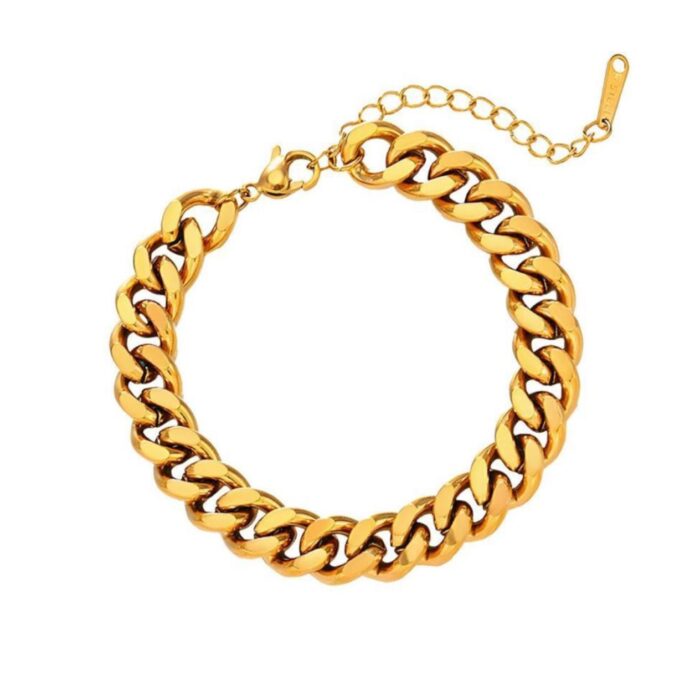 Bracelet platted 18k gold 010