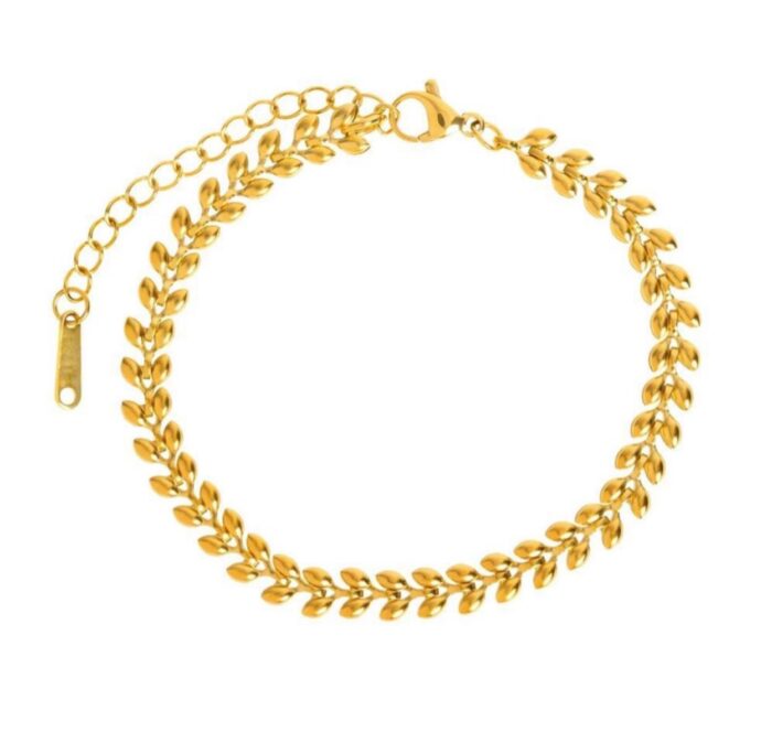 Bracelet platted 18k gold 015