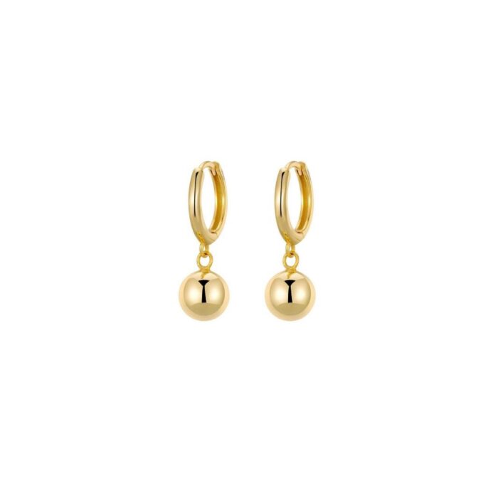 Earring platted 18k gold 012