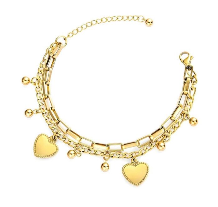Bracelet platted 18k gold 014