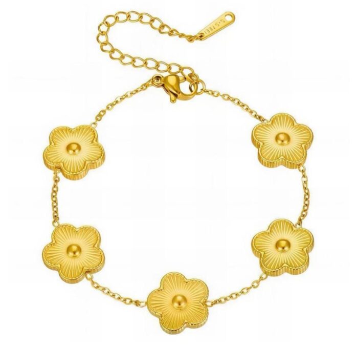 Bracelet platted 18k gold 020
