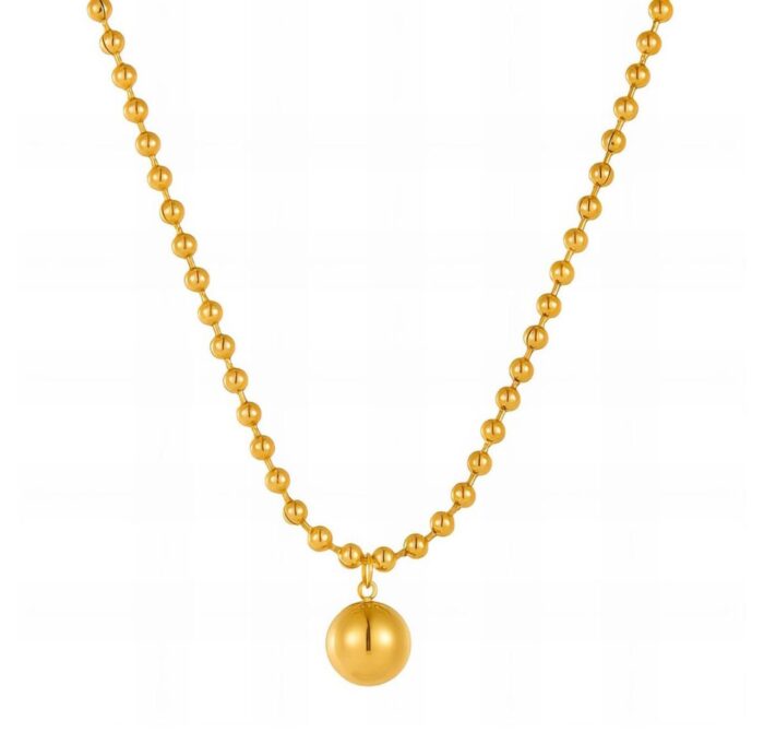 Necklace platted 18k Gold 009