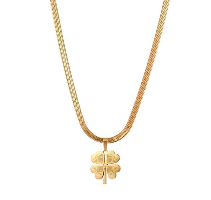 Necklace platted 18k Gold 016
