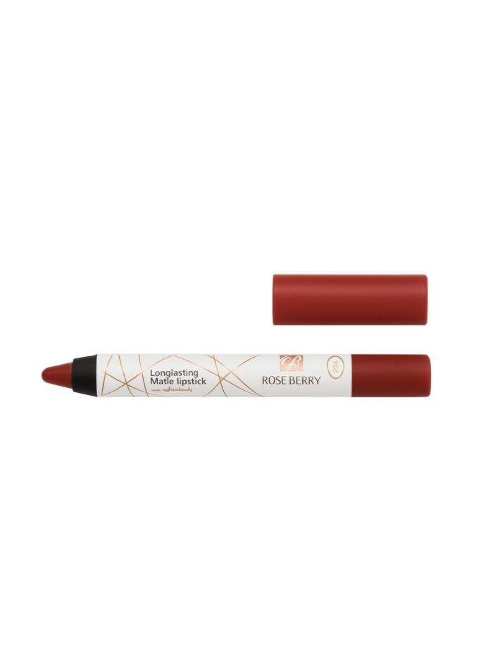 Long lasting matte lipstick Roseberry 204