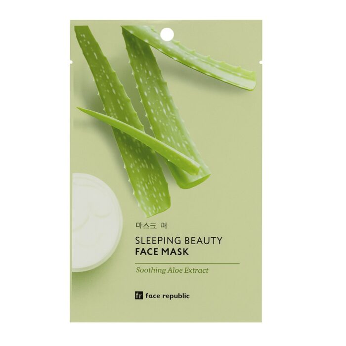 Soothing aloe extract face mask(Malaysia collection)