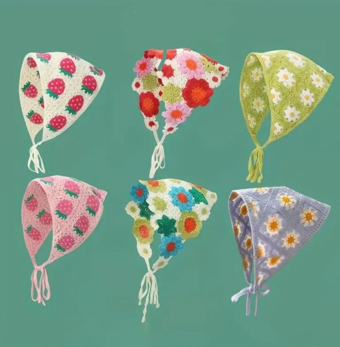 1 piece Triangle scarf hairband (randomly chosen color)