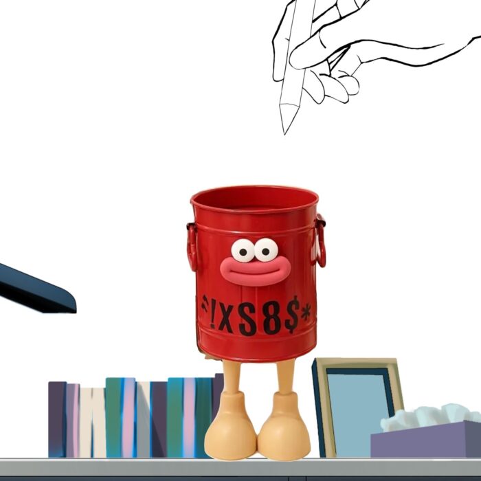 Makeup brush and pencil holder