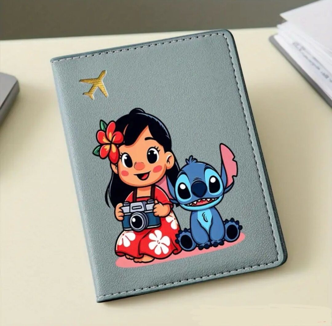 Lilo and stitch passport holder